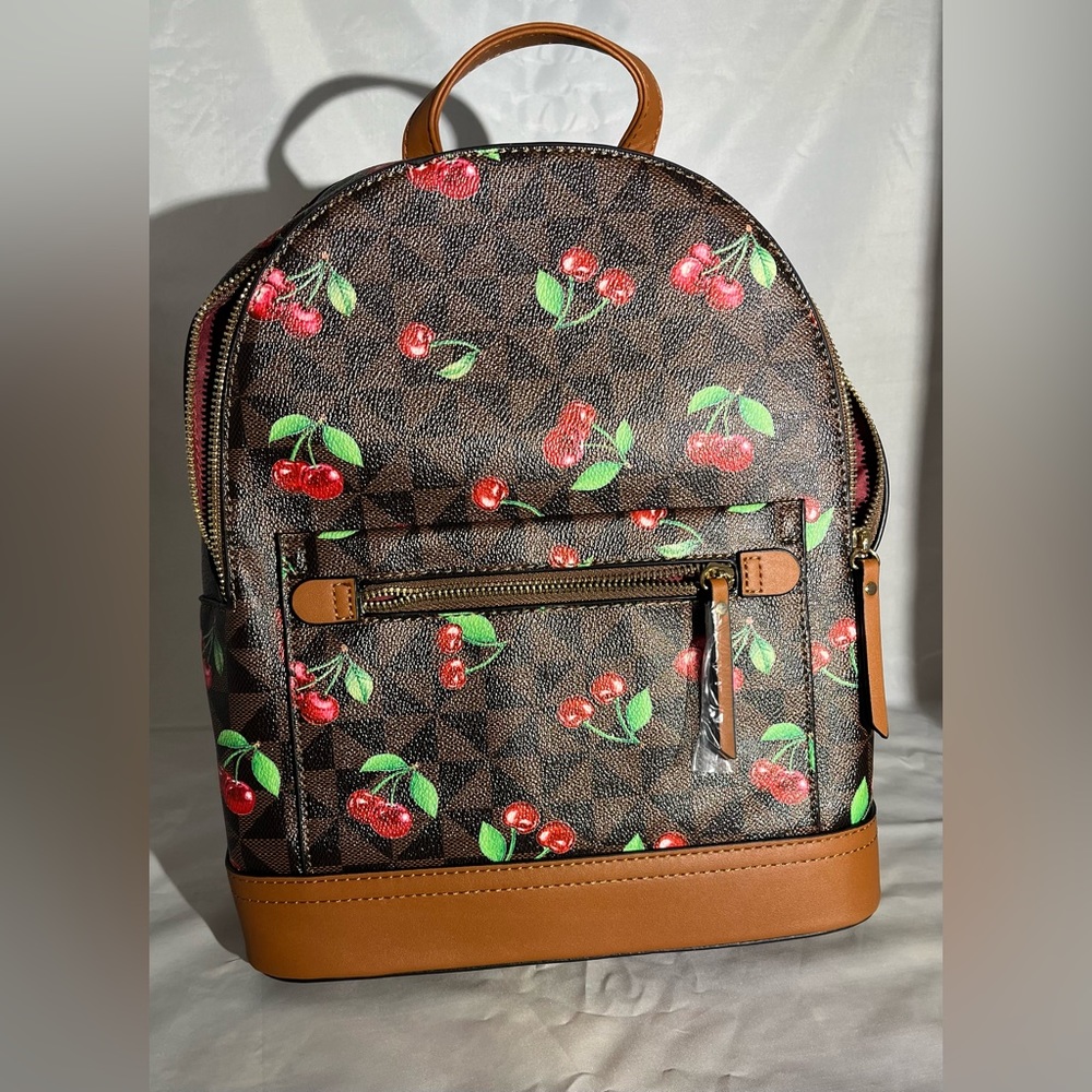 Nwt Brown Cherry Backpack Plus - image 2